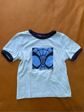 MAISONETTE x Marvel Spiderman Ringer Tee, 4yrs